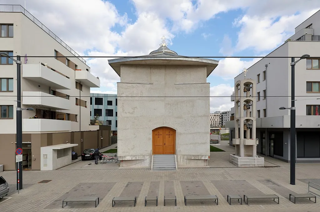 Romanian Orthodox Church in Leopoldstadt (Vienna), Austria.
