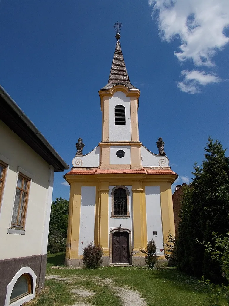 : Saint Michael church. Serbian Orthodox church. Built in 1774. - 60 Kossuth Lajos Street, Esztergom, Komárom-Esztergom County, Hungary.