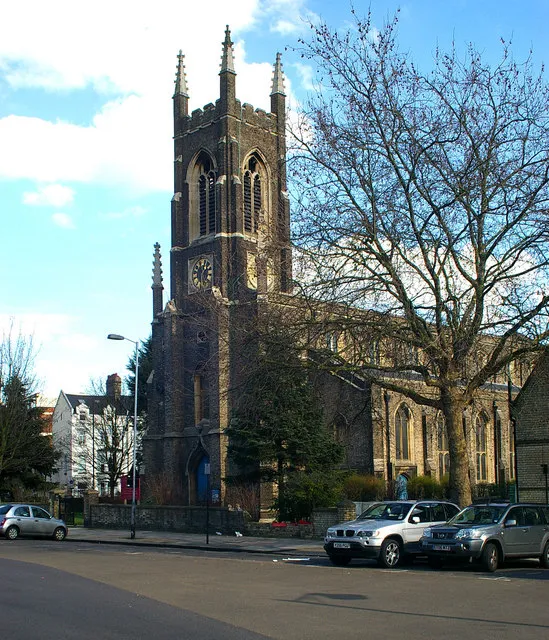 St John's Church, Holloway Road, Upper Holloway A Commissioners' church, built 1826-1828 to the designs of architect Charles Barry as Upper Holloway Parish Church
