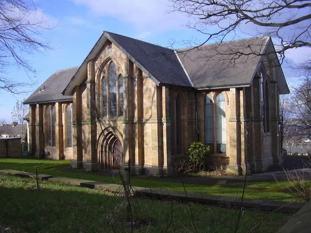 Christ Church, Accrington, Lancashire, seen from the southeast