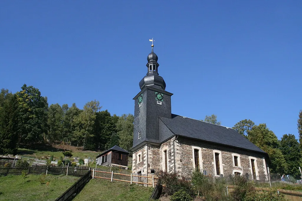 Ev. Kirche in Oelze (Katzhütte), Thüringen