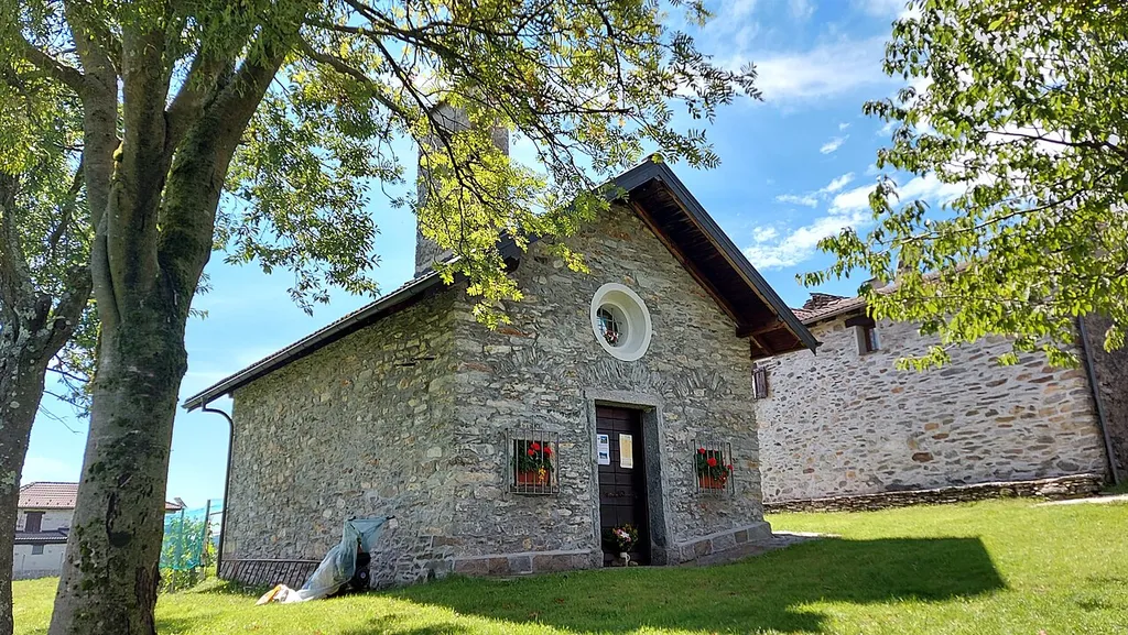 Chiesa della Beata Vergine Addolorata ad Olzeno, Cavaglio San Donnino, comune di Valle Cannobina, VB