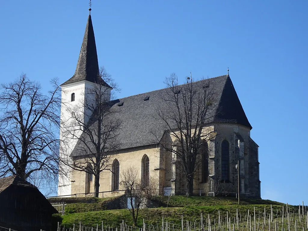 st. Barbara Church, Malahorna, Slovenia