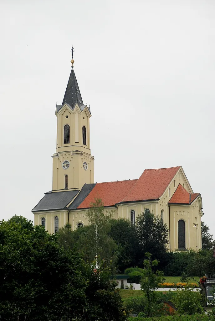 St. Josef, Weststeiermark, Österreich: Pfarrkirche St. Josef This media shows the protected monument with ObjektID 3781 in Austria. (Commons, de, Wikidata)