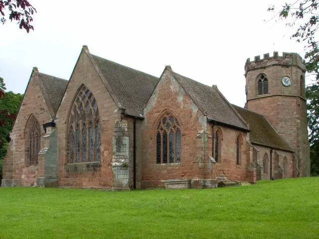 St Luke's parish church, Hodnet, Shropshire