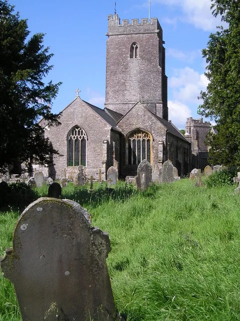 All Saints' parish church, Holcombe Rogus, Devon, seen from the east