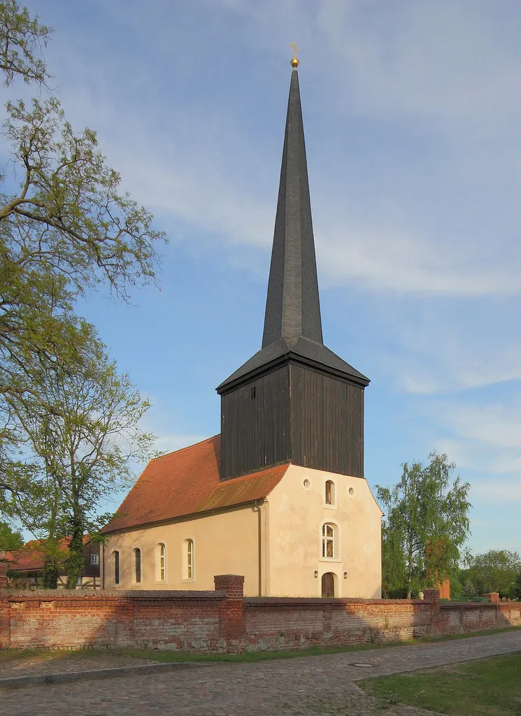 Village church in Garz (Temnitztal), Brandenburg, Germany