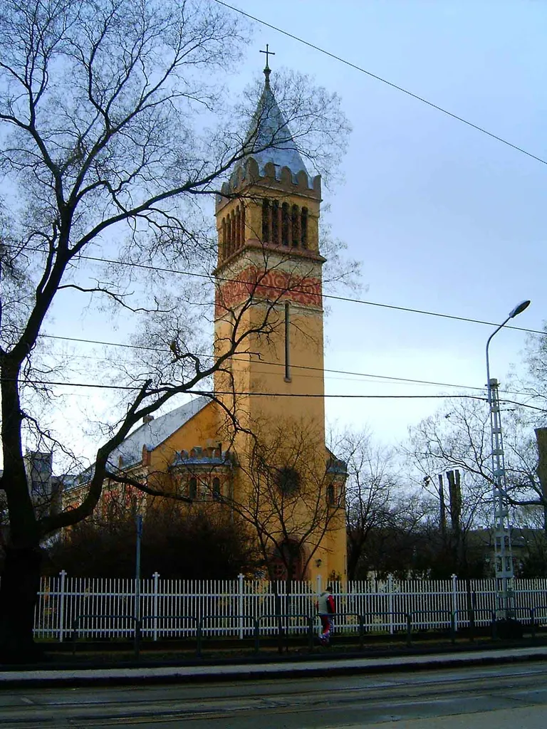 Protestant church in Kispest (19th district in Budapest)