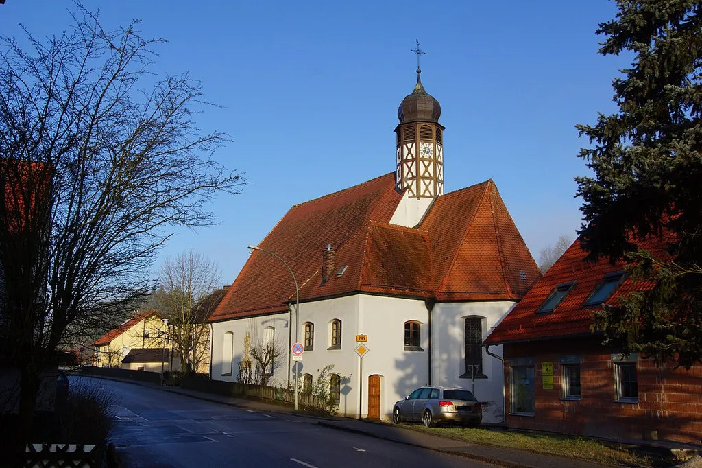 Die Marktkirche St. Christophorus in Kastl im Lauterachtal