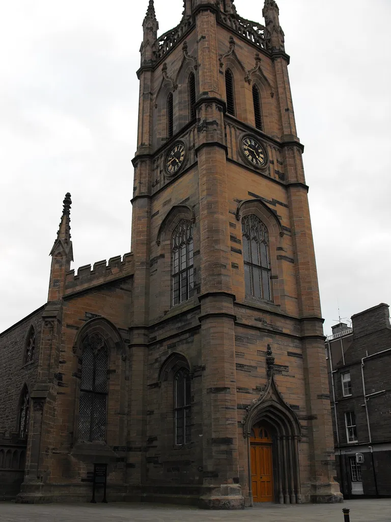 Steeple in Montrose, Angus, Scotland.