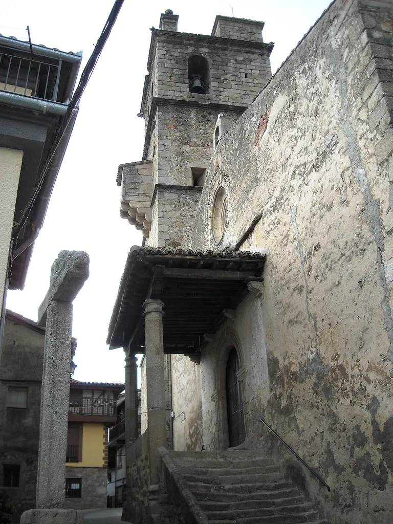 Church of St. Lawrence, Garganta la Olla, Cáceres, Spain