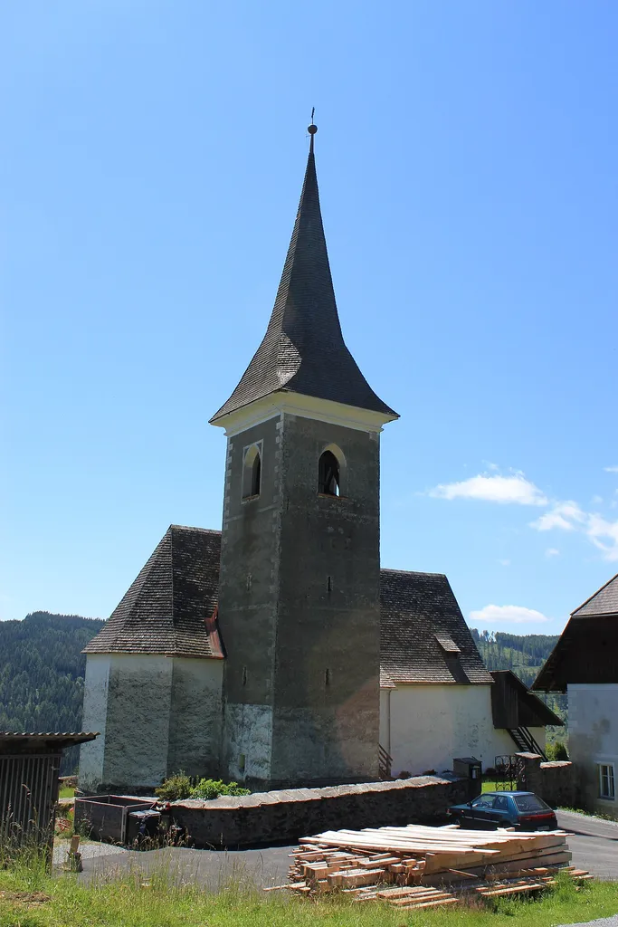 Parish church in Feitritz ob Grades in the community of Metnitz