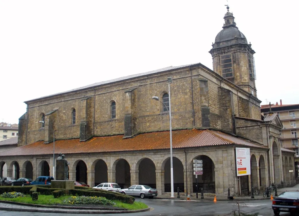 Iglesia parroquial de Santa María de la Asunción, en Zumárraga (Guipúzcoa, País Vasco, España)
