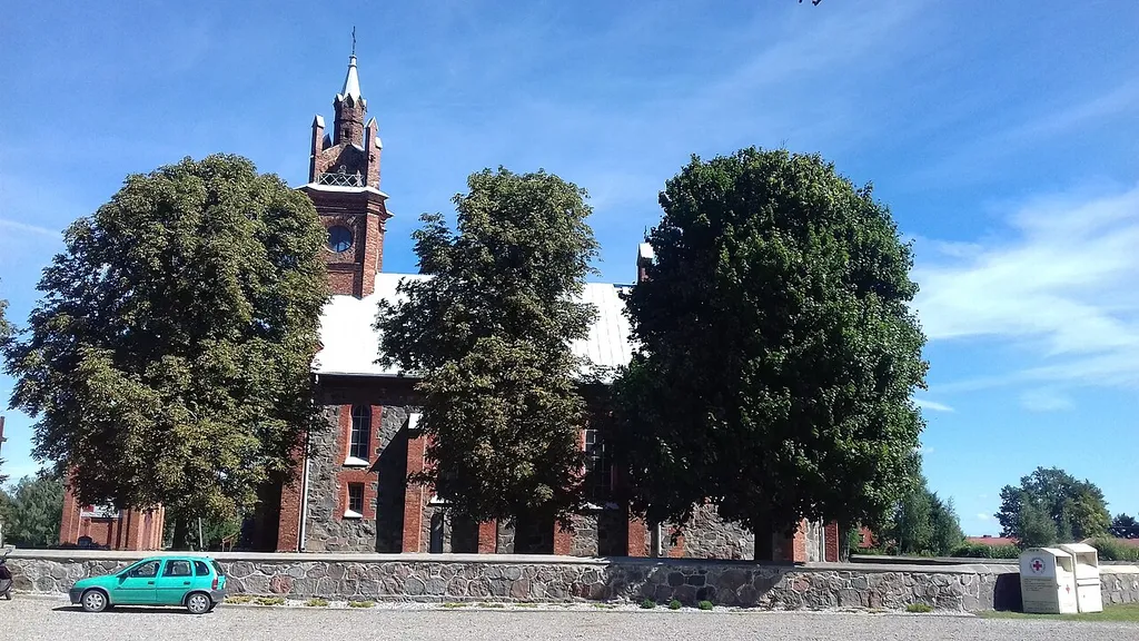 Gzy - rzymskokatolicki kościół parafialny pw. Wniebowzięcia NMP, 1872-74