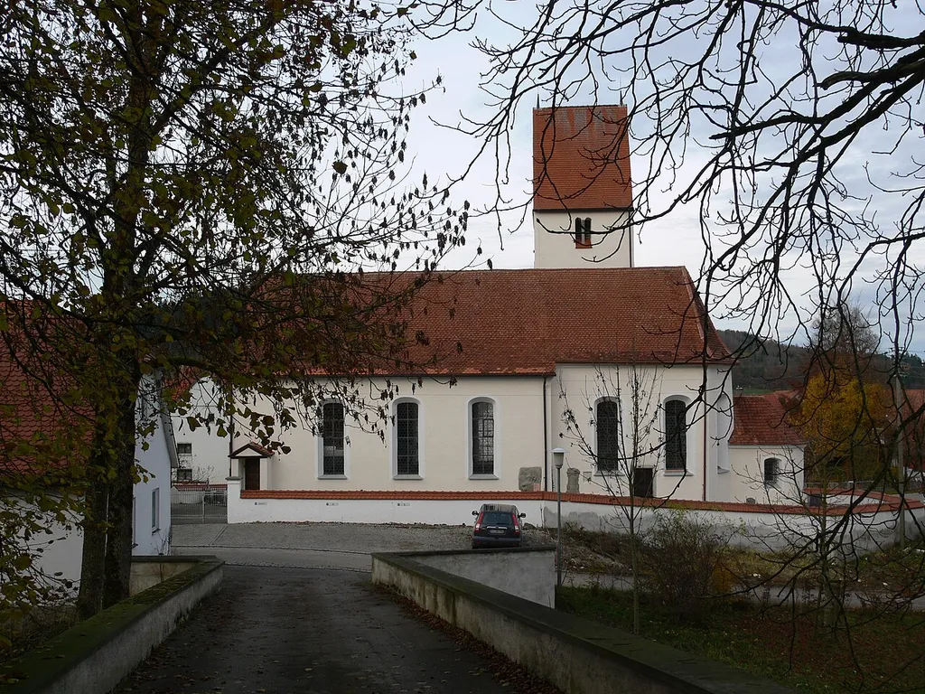 Katholische Pfarrkirche St. Vitus in Altmannshofen, Gemeinde Aichstetten, Landkreis Ravensburg