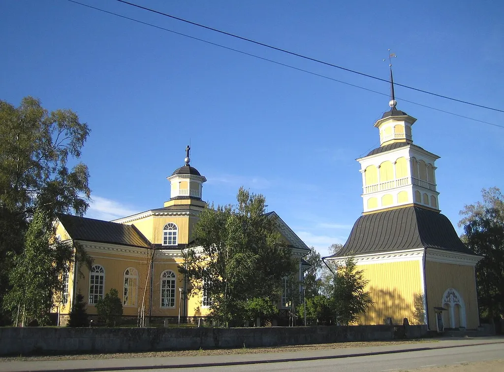 Kronoby Church in Kronoby, Finland