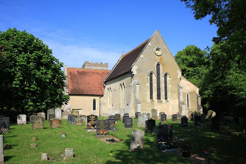St Lawrence's parish church, Tilney St Lawrence, Norfolk, seen from east-southeast