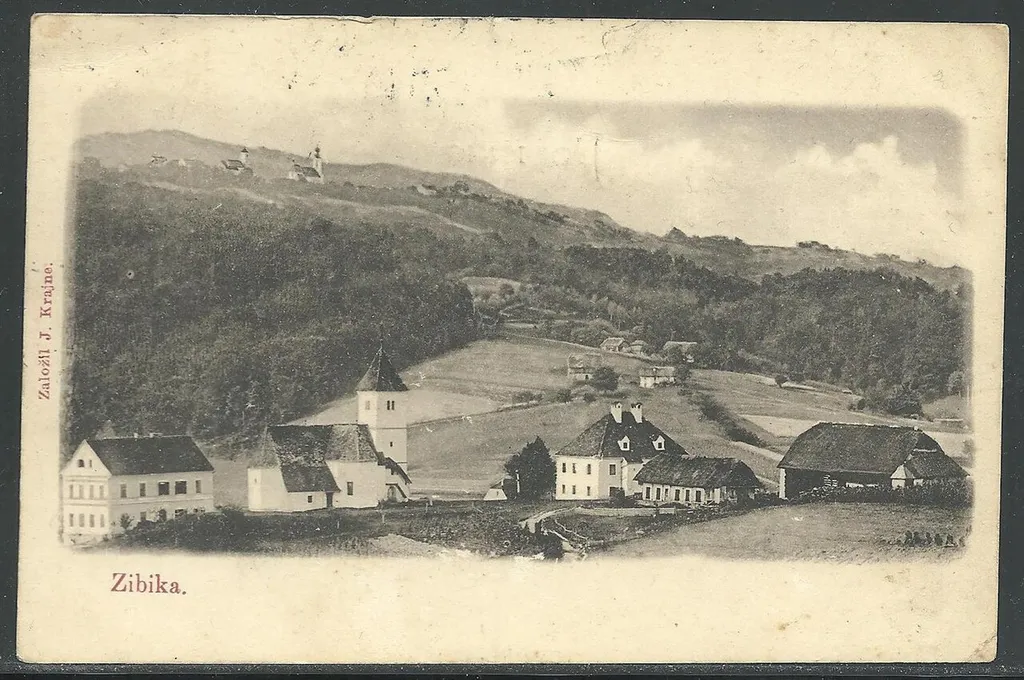 Postcard of Zibika.