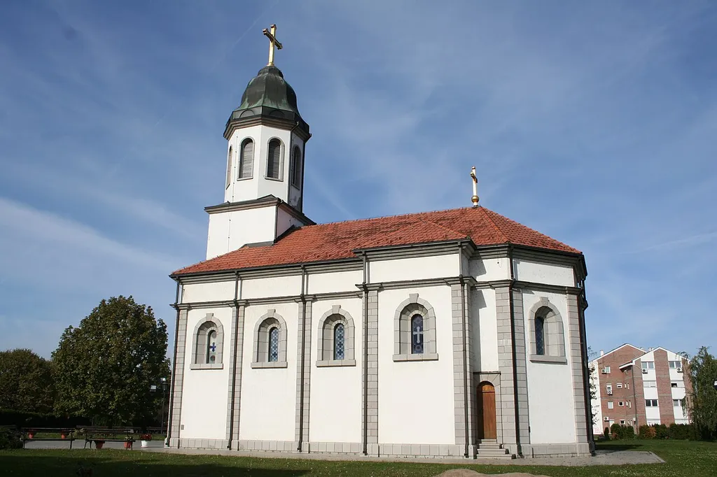 Crkva Sv Georgija i eparhijski dom Valjevo
