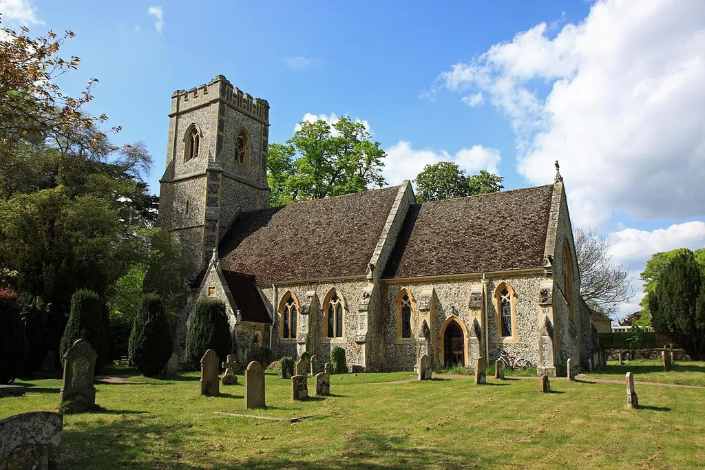 St Mary's parish church, Culford, Suffolk , seen from south-southeast
