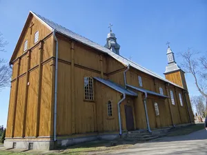 Saint Stanislaus church in Lekowo