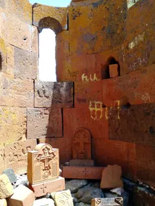 Surb Astvatsatsin church in Bardzrashen, Shirak