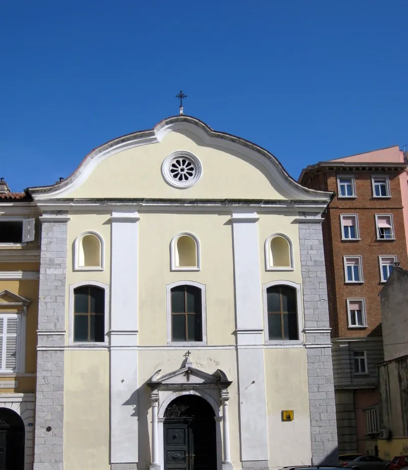 Crkva Sv. Jeronima (1768. g.) u Rijeci. Croatia