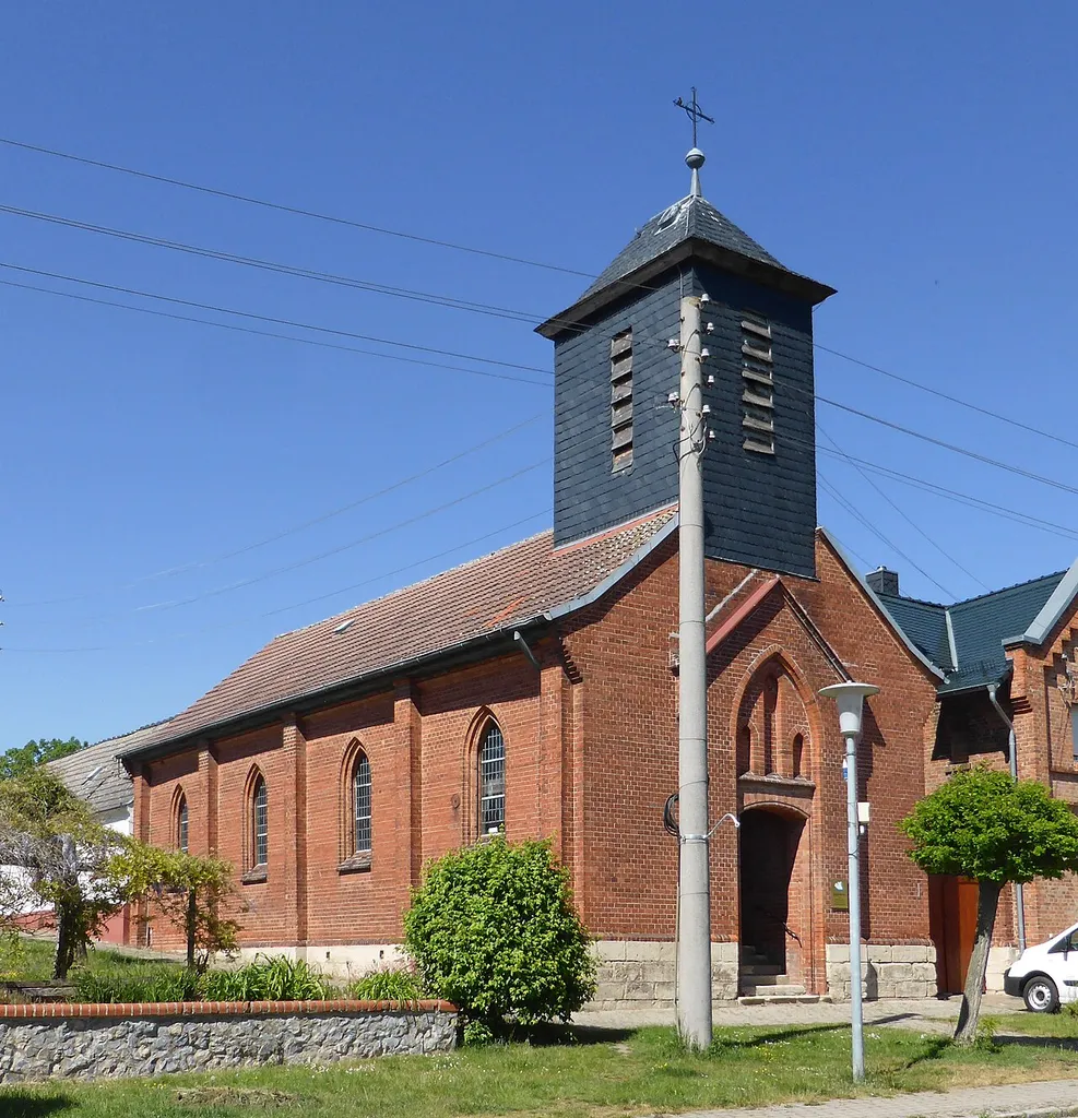 Kulturkirche in Schwanebeck, ehemalige katholische Herz-Jesu-Kirche.