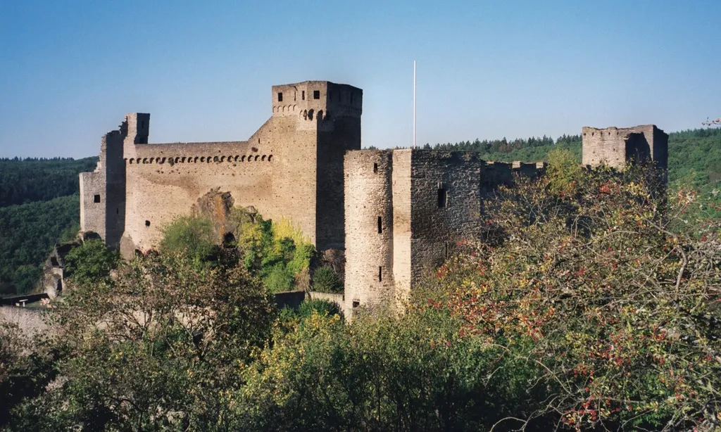 Hohenstein castle in Taunus, Germany.