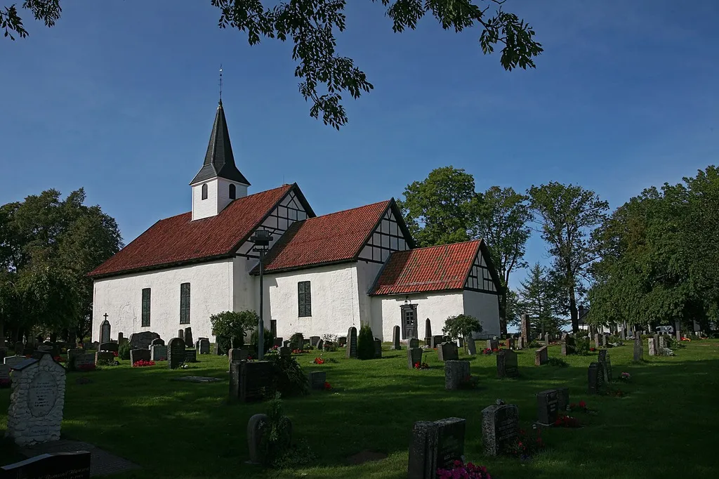 Picture of Borre kirke (Vestfold - Norway)