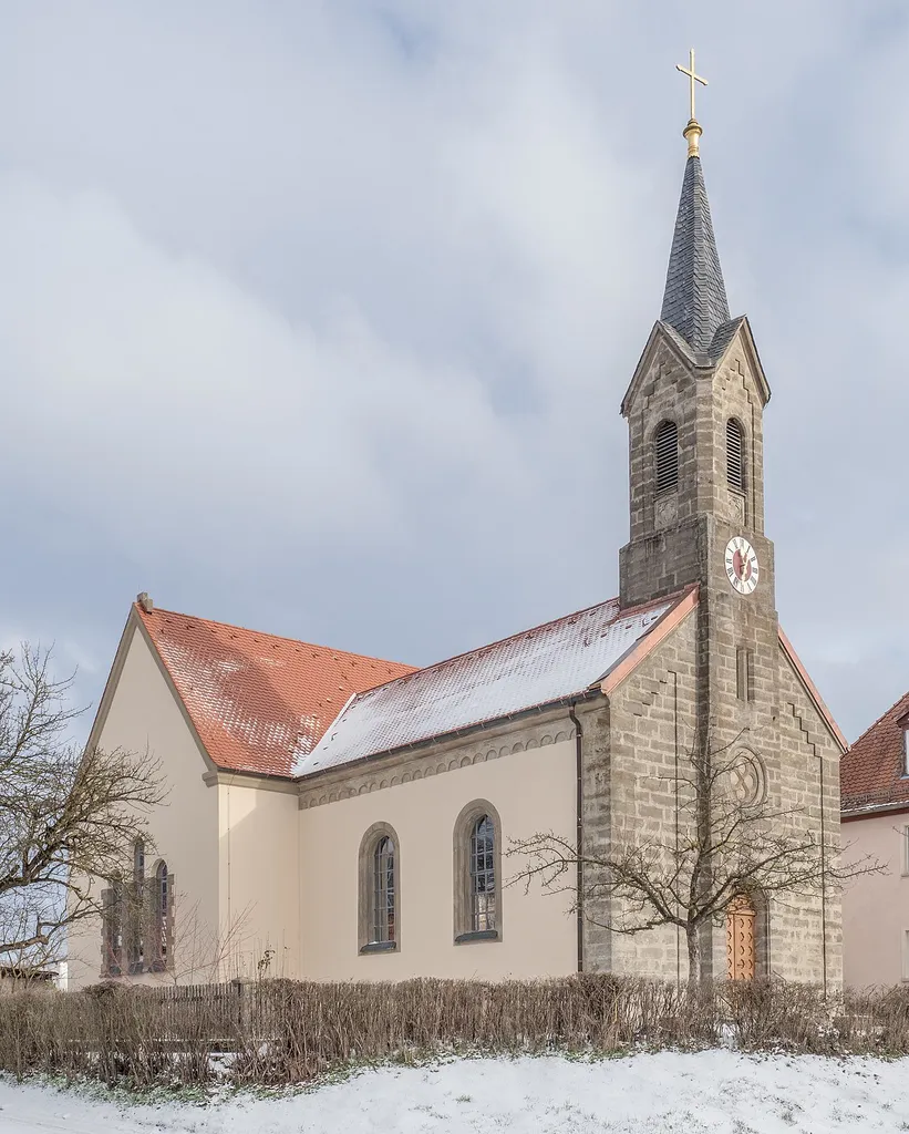 Catholic church Mariae Visitation in Vorra near Bamberg