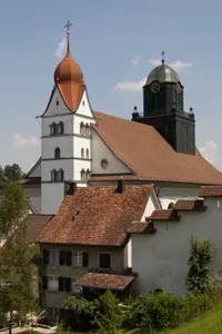 St. Peter and Paul catholic church with rectory