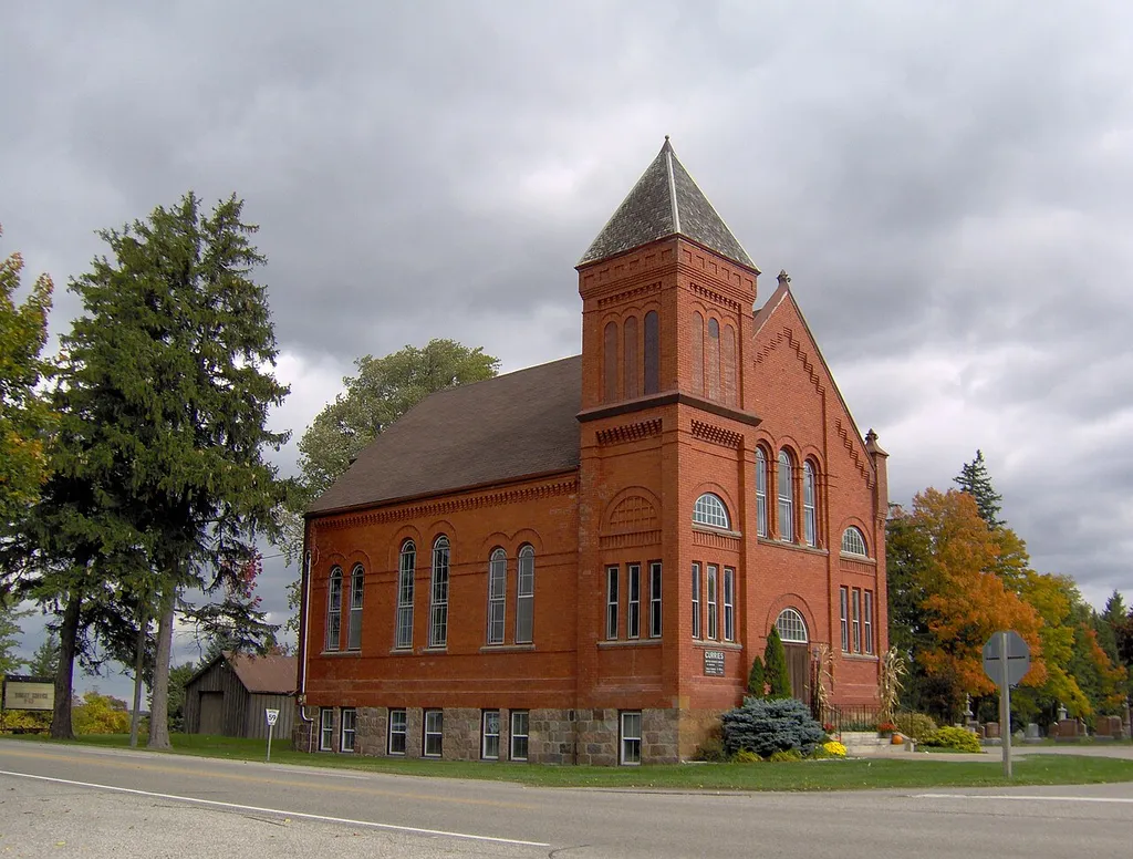 Curries United Church. Curries Ontario Canada