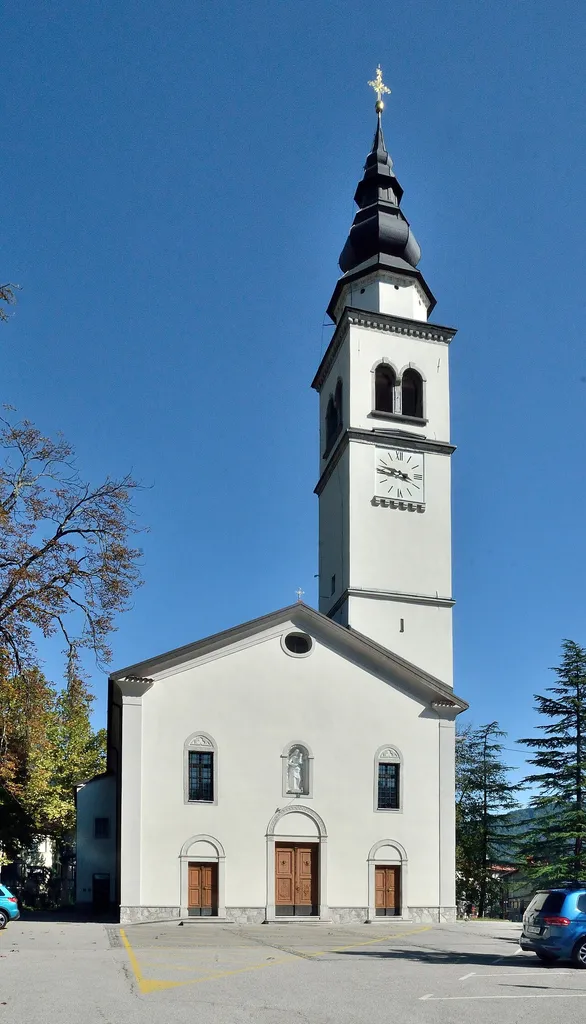 parish church Assumption of Mary in Tolmin, Slovenia