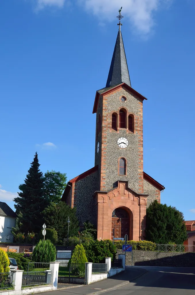 The ev. church in Schwalheim, Bad Nauheim