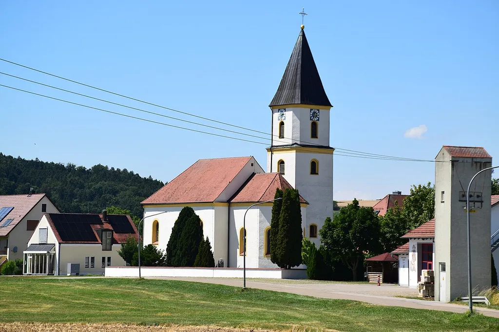 Saalbau mit Steildach