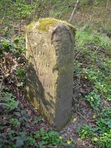Milestone, Eastbourne Road, jct with Church Lane