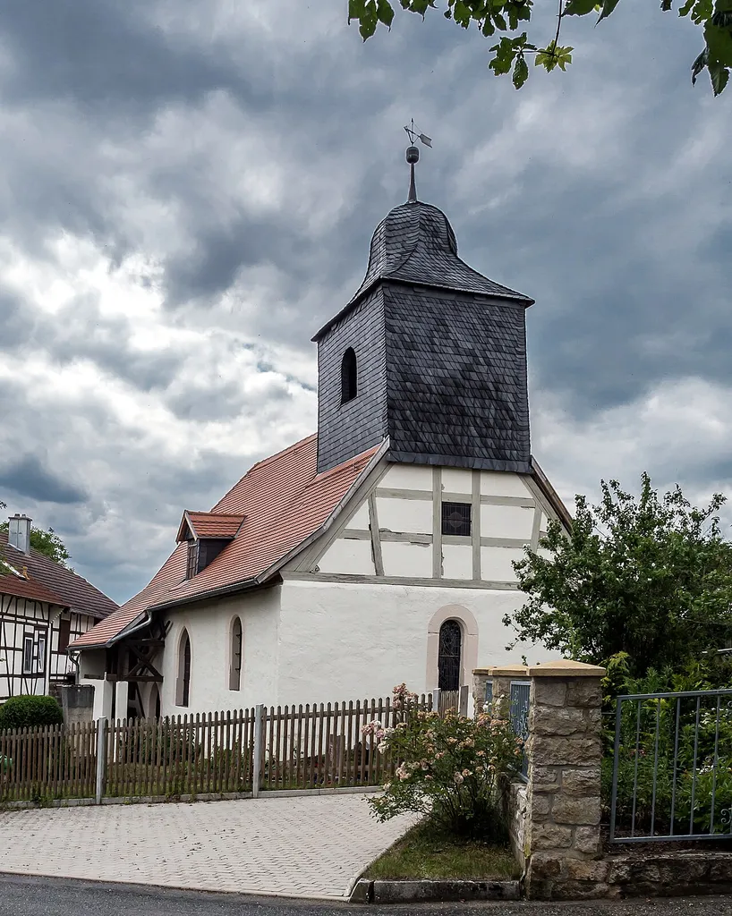 Kulturdenkmal in Uhlstädt-Kirchhasel, Kirche mit Ausstattung Gemeinde Rödelwitz Nr.25
