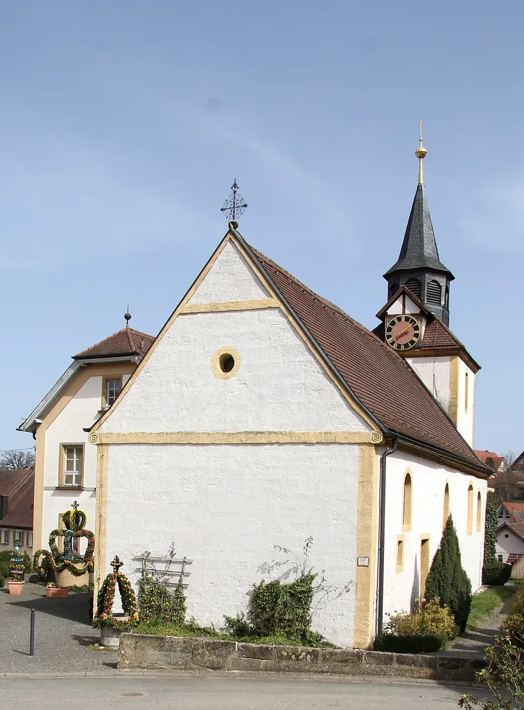 Church St Vitus at Hauptstraße, Gaiganz, Effeltrich.