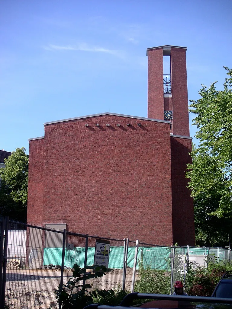 Hamburg, Eimsbüttel, Bethlehem-Kirche, Südansicht