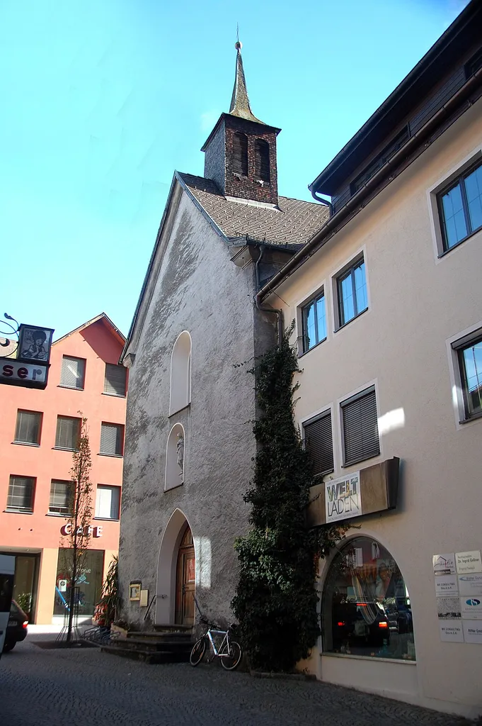 Spitalkirche zum Hl. Geist. Auch Heilig Geist Kirche.