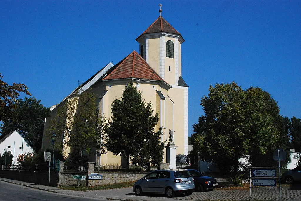 Pfarrkirche von Obermarkersdorf in Niederösterreich