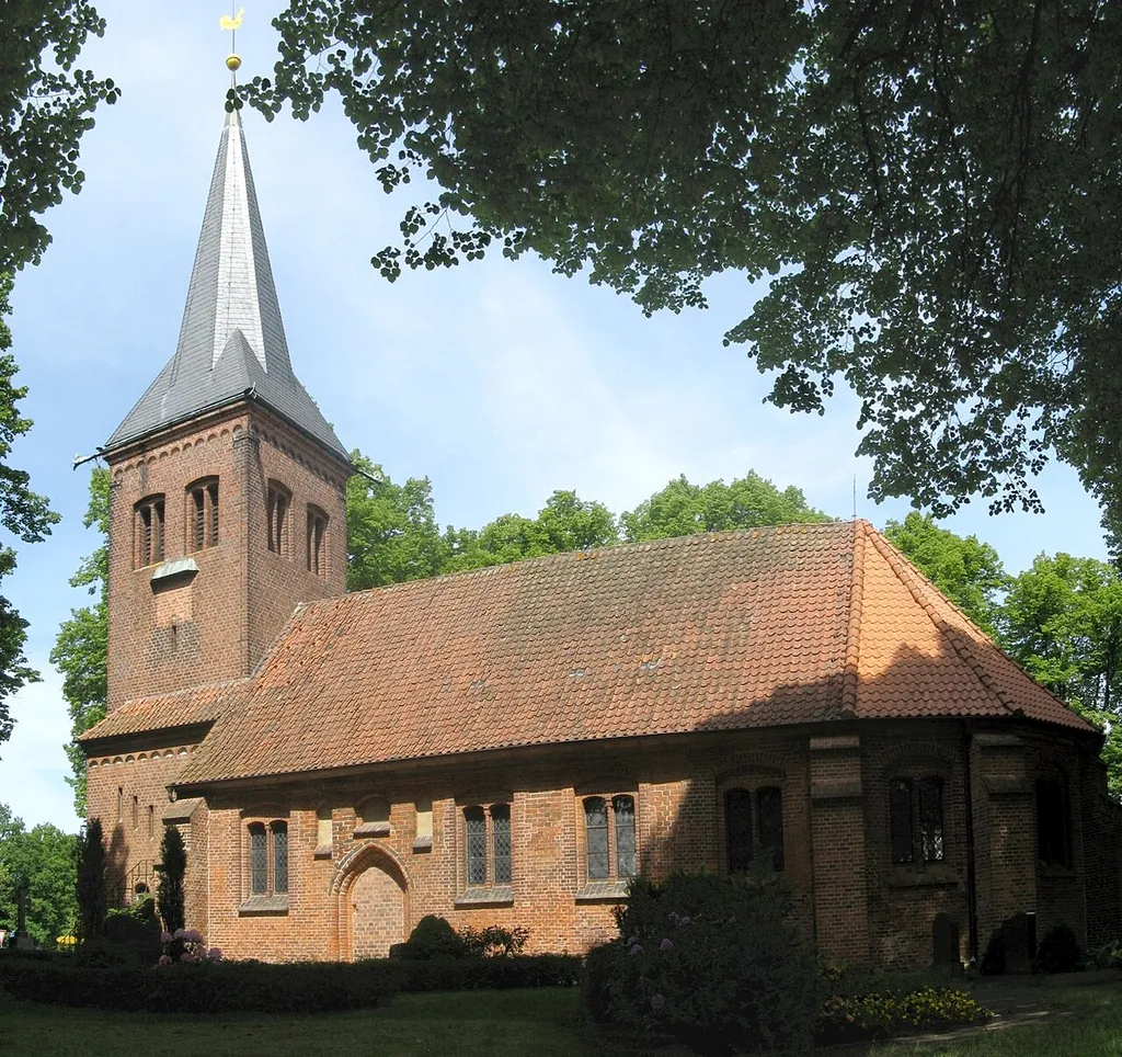 Church in Nostorf, Mecklenburg-Vorpommern, Germany