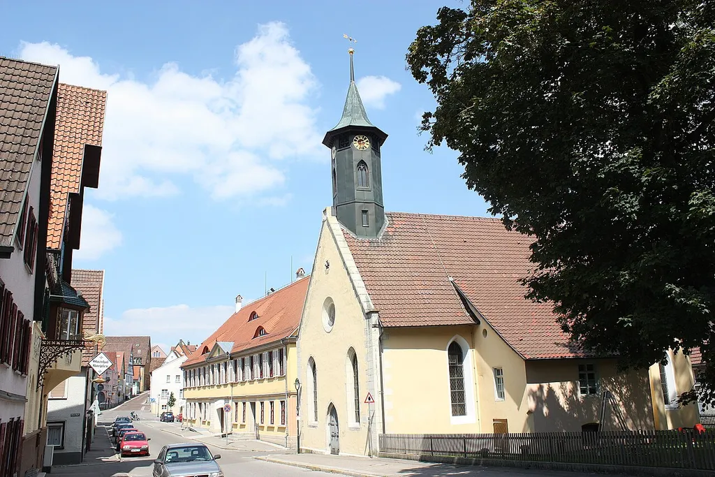 Giengen an der Brenz, Spitalkirche (gegenüber Spitalstraße 20)