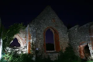 Remains of St Peter's Church, 460m south of Church Farm