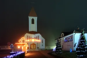 Medieval church in Pjetershan