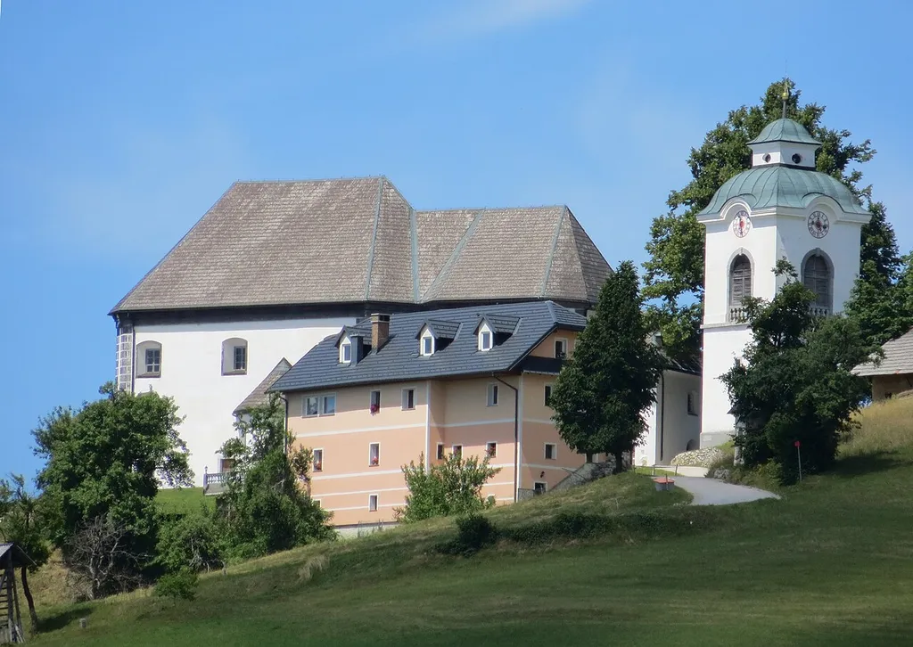 Saint Valentine's Church in Limbarska Gora, Municipality of Moravče, Slovenia