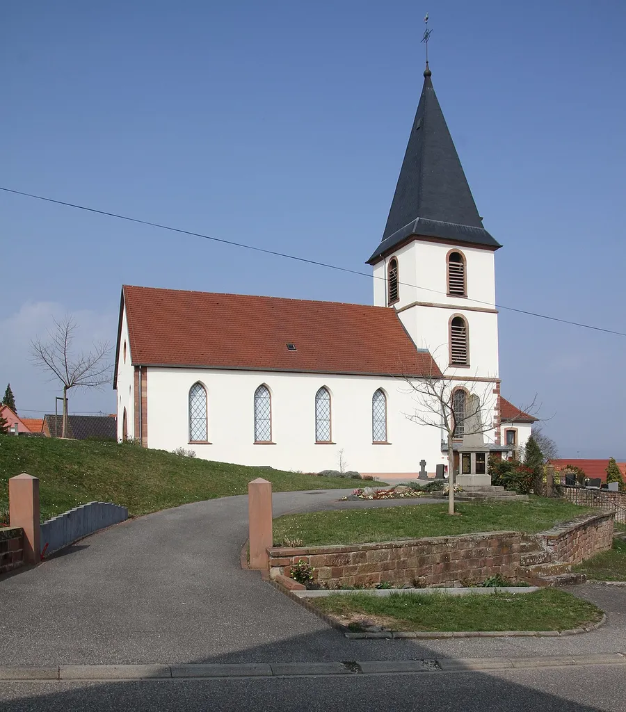 Church of All Saints in Morsbronn-les-Bains.