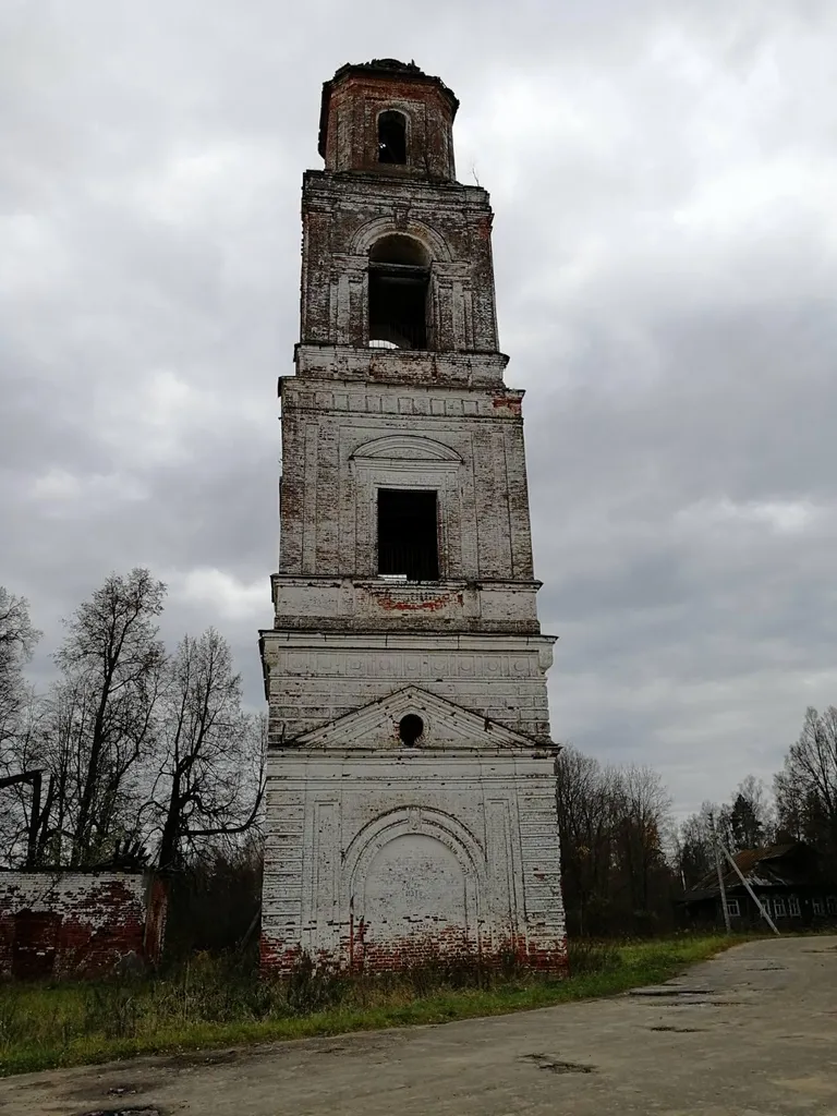 Колокольня: Груздево, Южский район, Ивановская область