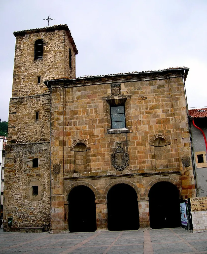Iglesia de San Francisco, en Arrasate/Mondragón (Guipúzcoa, País Vasco, España)
